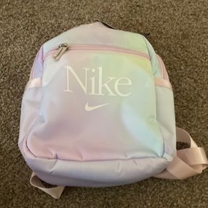 Tie dye Nike mini bookbag